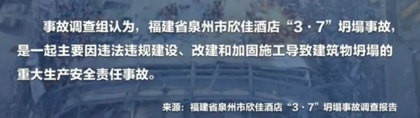 ：酒店步步违法 把关部门层层失守尊龙凯时中国泉州酒店坍塌29死(图10)
